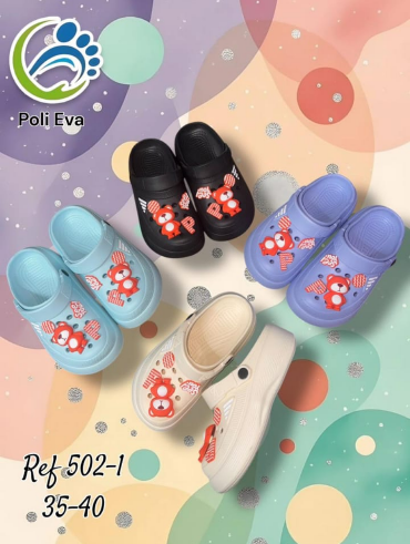 Crocs Oso Niña