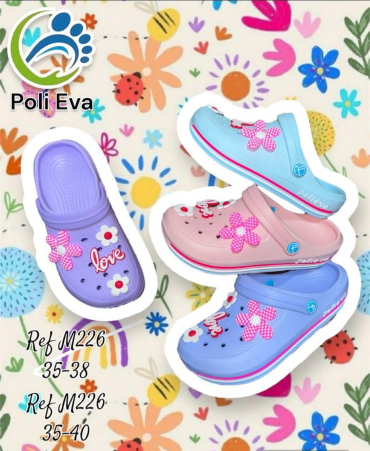 Crocs Flores Niña
