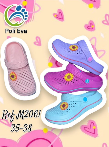 Crocs Flores Niña