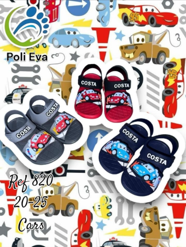 Sandalias Cars